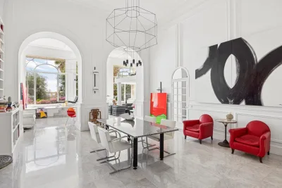 Listed Belle Époque Apartment with Private Sea Access — Menton, Garavan — 5