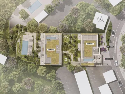 New-Build Apartment with Rooftop Terrace — Èze — 4